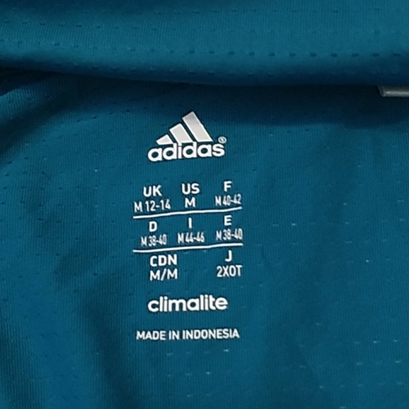 Adidas track zipper jacket sz medium - Picture 11 of 16